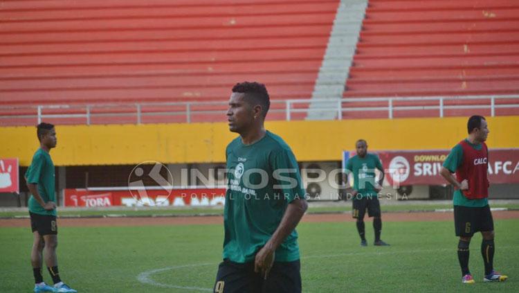Striker Sriwijaya FC, Alberto Goncalves. Copyright: Effendi/INDOSPORT