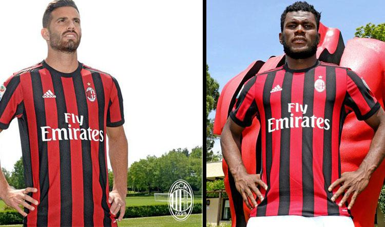 Mateo Musacchio dan Franck Kessie, dua pemain anyar AC Milan. Copyright: Twitter Milan/INDOSPORT