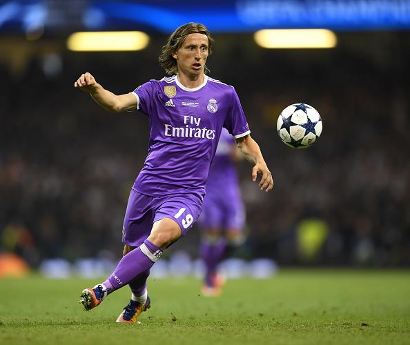 Gelandang serang Real Madrid, Luka Modric. Copyright: INDOSPORT