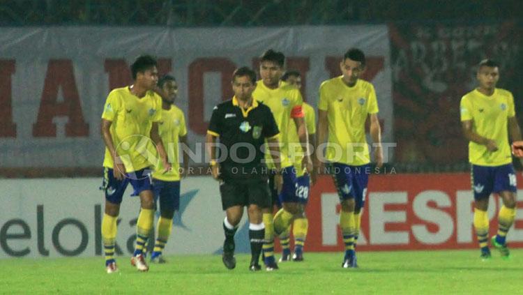 Pemain Gresik United. Copyright: Ian Setiawan/INDOSPORT