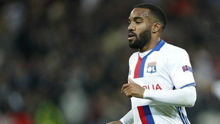 Striker Olympique Lyon, Alexandre Lacazette. Copyright: VI Images via Getty Images