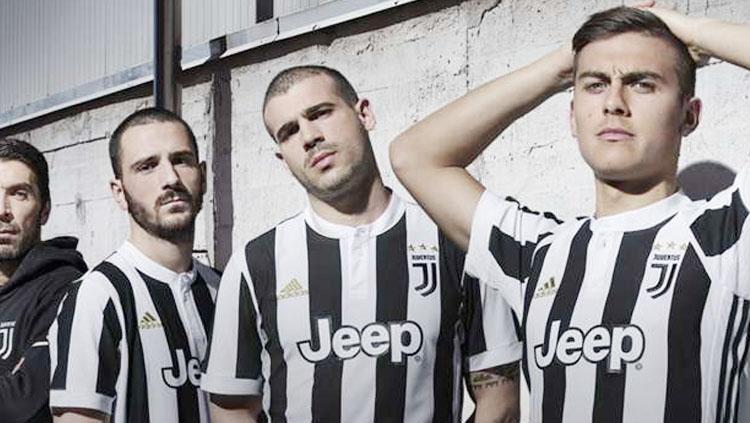 Jersey Juventus musim 2017/18. Copyright: Juventus