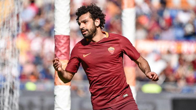 Bintang AS Roma, Mohamed Salah. Copyright: Giuseppe Maffia/NurPhoto via Getty Images