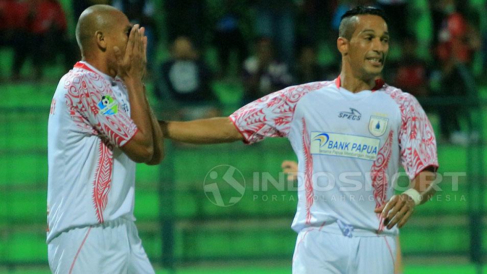 Pemain Persipura Jayapura Copyright: Ian Setiawan/Indosport