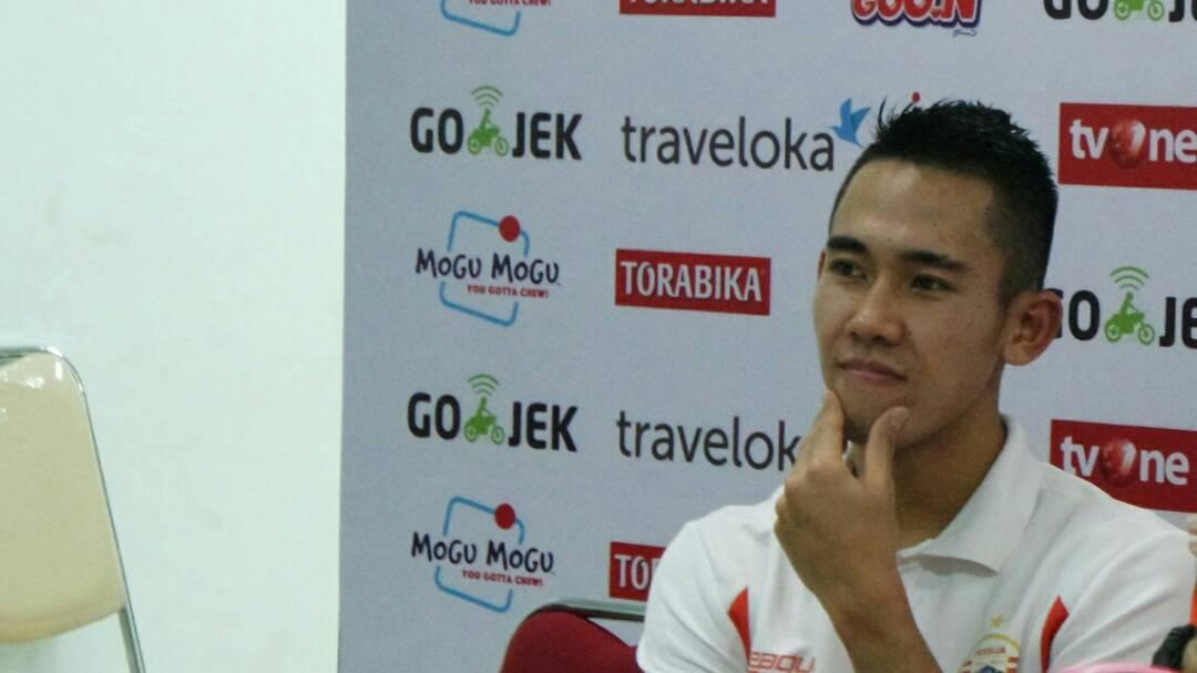 Ryuji Utomo saat konferensi pers.
