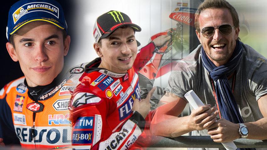 Marquez, Lorenzo, dan Gibernau. - INDOSPORT