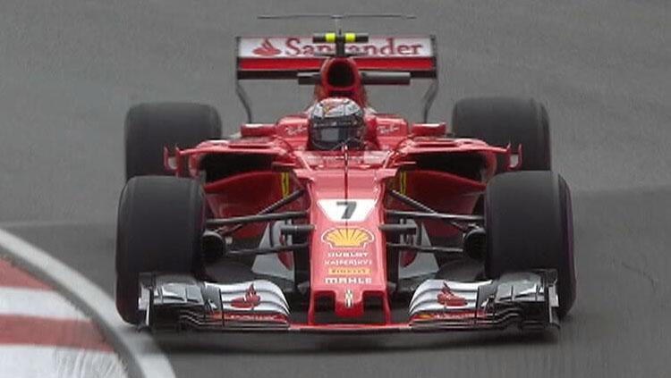 Pembalap Ferrari, Kimi Raikkonen. Copyright: Twitter/@F1