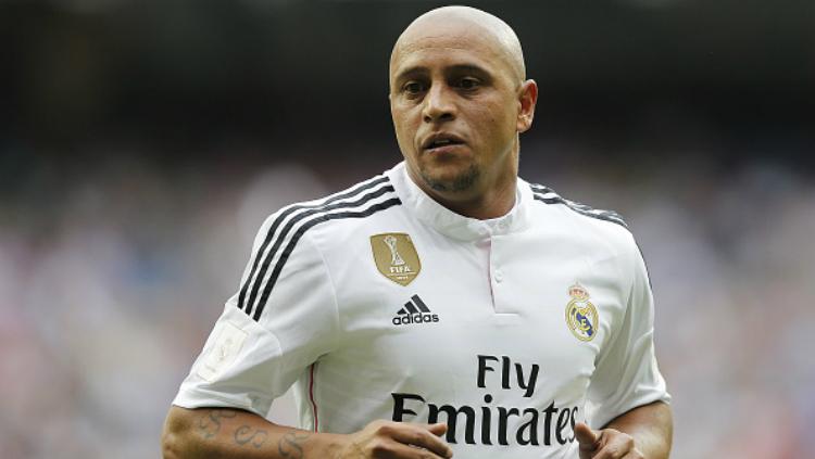 Mantan penggawa Real Madrid, Roberto Carlos. Copyright: Angel Martinez