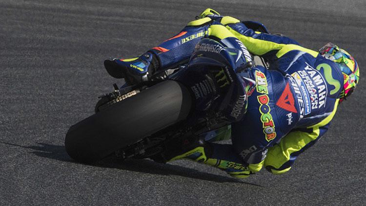 Pembalap andalan Yamaha, Valentino Rossi. Copyright: Getty Images