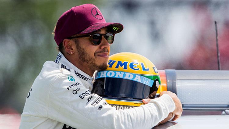 Pembalap Mercedes, Lewis Hamilton. Copyright: Getty Images