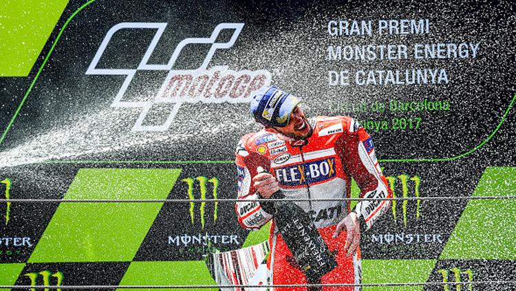 Pembalap Ducati, Andrea Dovizioso. Copyright: Getty Images