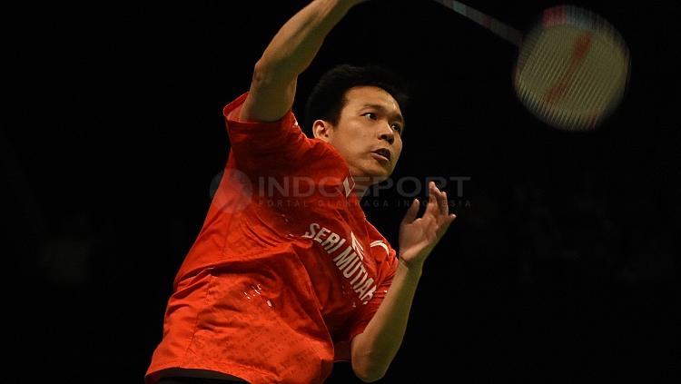 Hendra Setiawan, salah satu pebulutangkis andalan Indonesia.