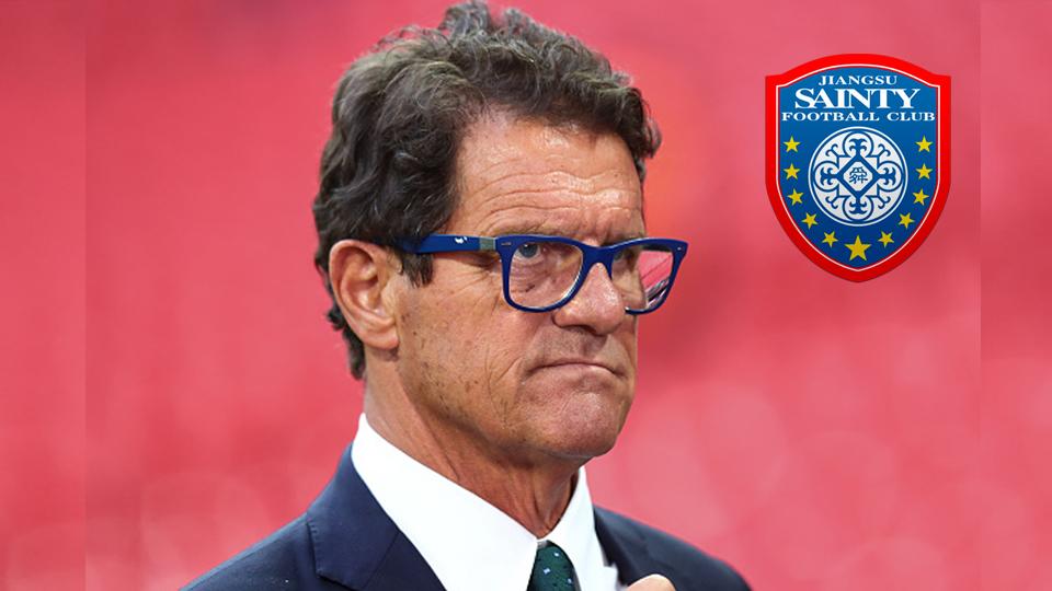 Fabio Capello, resmi menjadi pelatih Jiangsu Suning FC. Copyright: INDOSPORT