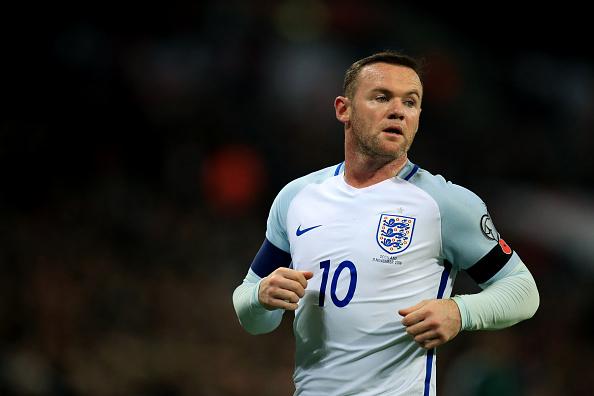 Wayne Rooney, striker sekaligus kapten Timnas Inggris. Copyright: 