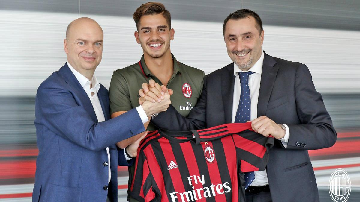 Andre Silva Copyright: Twitter/@acmilan