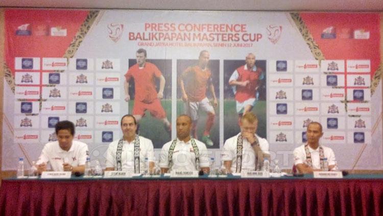 Pres Konferensi Pers Balikpapan Master Cup. Copyright: Teddy Rumengan/INDOSPORT