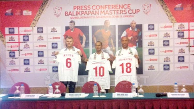 Pres Konferensi Pers Balikpapan Master Cup. Copyright: Teddy Rumengan/INDOSPORT