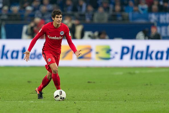 Jesus Vallejon ketika dipinjamkan ke Eintracht Frankfurt. Copyright: 