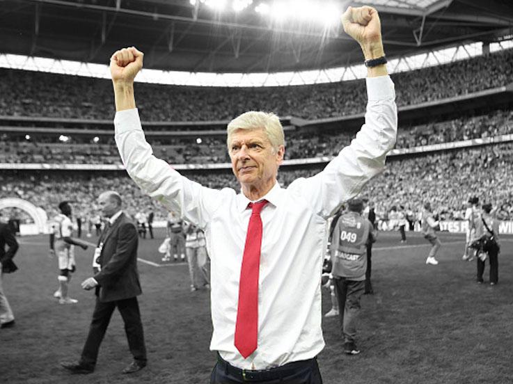 Pelatih Arsenal, Arsene Wenger. Copyright: INDOSPORT