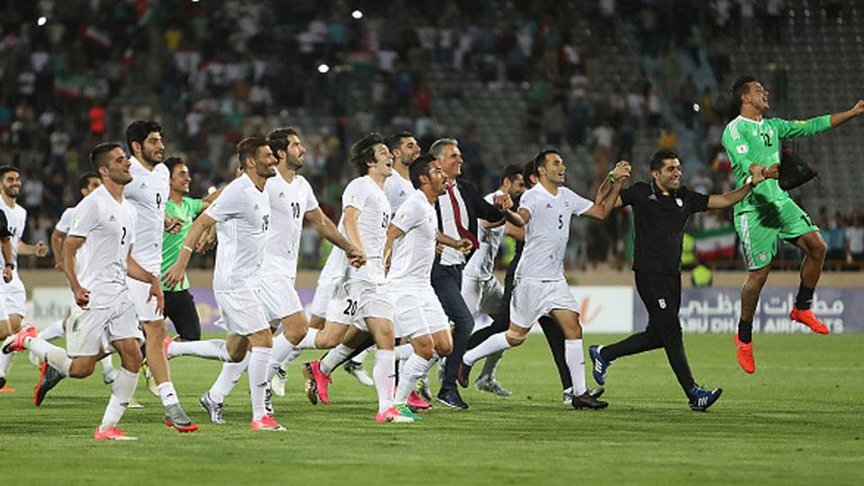 Timnas Iran sukses lolos ke Piala Dunia 2018. Copyright: INDOSPORT