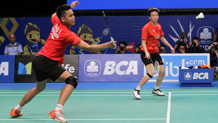 Tontowi Ahmad/Liliyana Natsir di Indonesia Open 2017. Copyright: PBSI