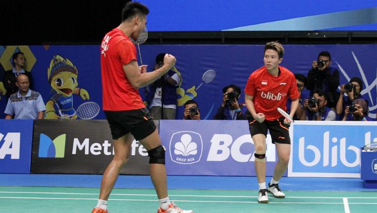 Tontowi Ahmad/Liliyana Natsir di Indonesia Open 2017. Copyright: PBSI