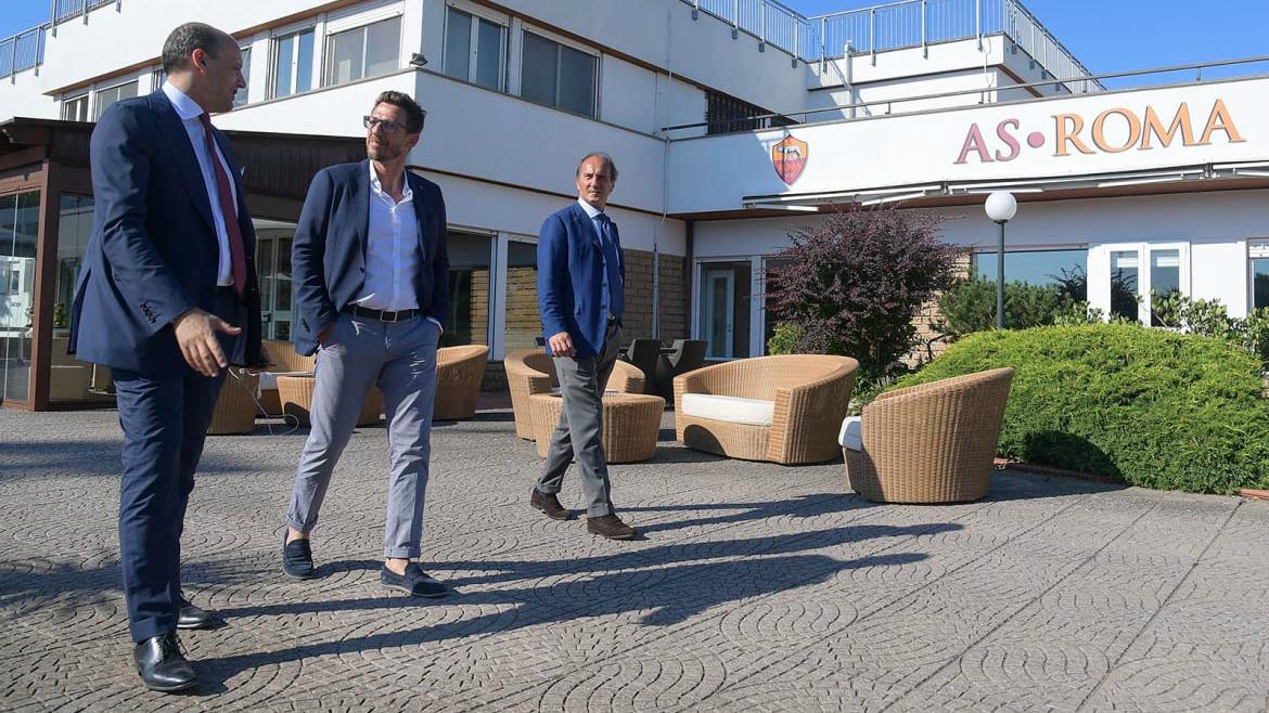 Eusebio Di Francesco Copyright: Twitter/@OfficialASRoma