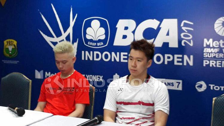 Kevin Sanjaya/Marcus Gideon. Copyright: Lanjar Wirartri/Indosport.com