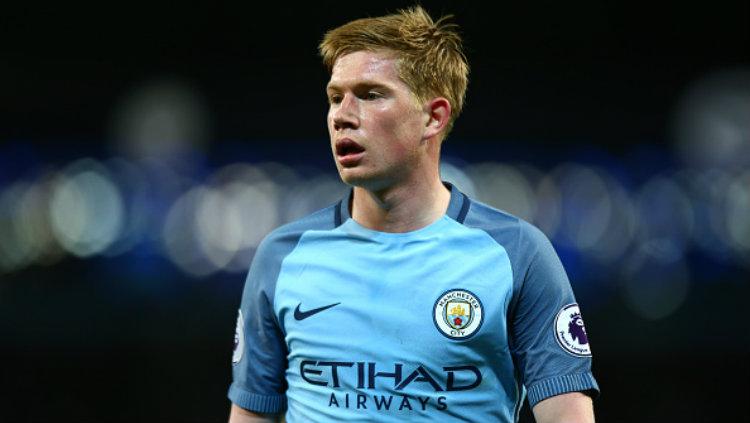 Bintang Manchester City, Kevin De Bruyne. Copyright: Robbie Jay Barratt - AMA/Getty Images