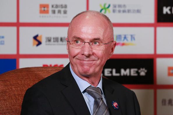 Sven-Goran Eriksson kerap kali melatih klub-klub asal China. Copyright: 