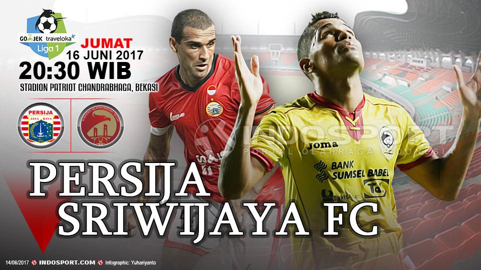 Prediksi Persija Jakarta vs Sriwijaya FC Copyright: Grafis:Yanto/Indosport/internet