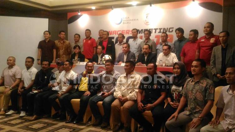 Situasi manager meeting Liga U-19 2017. Copyright: Zainal/INDOSPORT