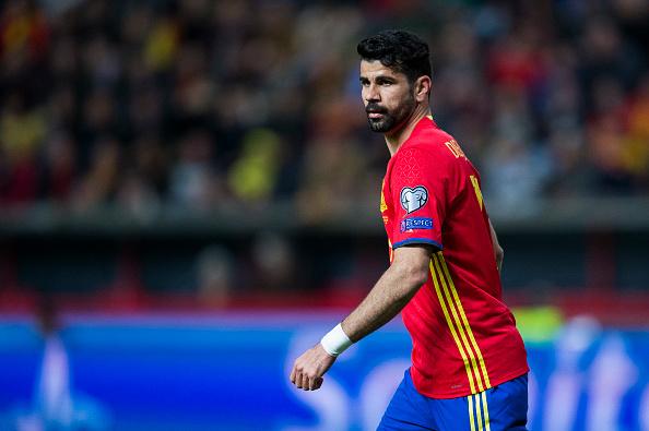 Diego Costa saat membela Timnas Spanyol. Copyright: INDOSPORT