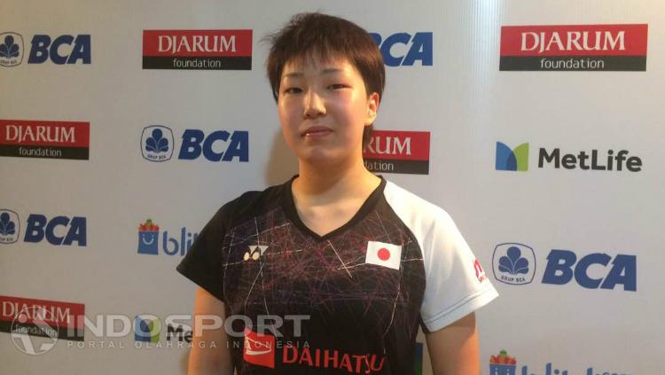 Foto imut pebulu tangkis Jepang, Akane Yamaguchi dibocorkan Chiharu Shida. Potret masa kecilnya itu lantas membuat pangling badminton lovers. - INDOSPORT