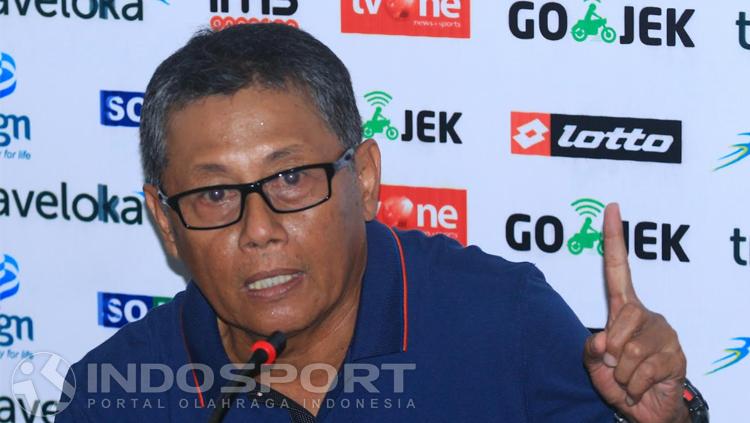 Pelatih Persela Lamongan, Heri Kiswanto. Copyright: Ian/INDOSPORT