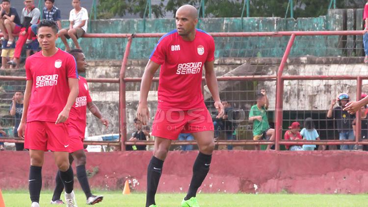 Striker PSM Makassar, Reinaldo Elias da Costa. Copyright: Muhammad Nur Basri/INDOSPORT