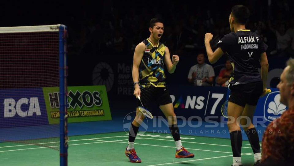 Fajar Alfian dan Muhammad Rian Ardianto Copyright: Herry Ibrahim/Indosport.com