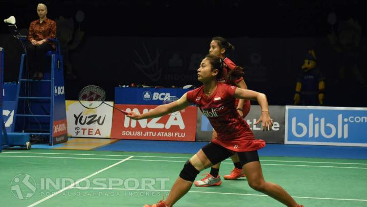 Anggia Shitta Awanda/Ni Ketut Mahadewi Istarani di semifinal Indonesia Open 2017