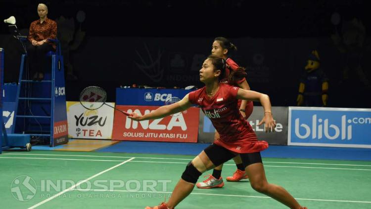 Anggia Shitta Awanda/Ni Ketut Mahadewi Istarani di semifinal Indonesia Open 2017 - INDOSPORT