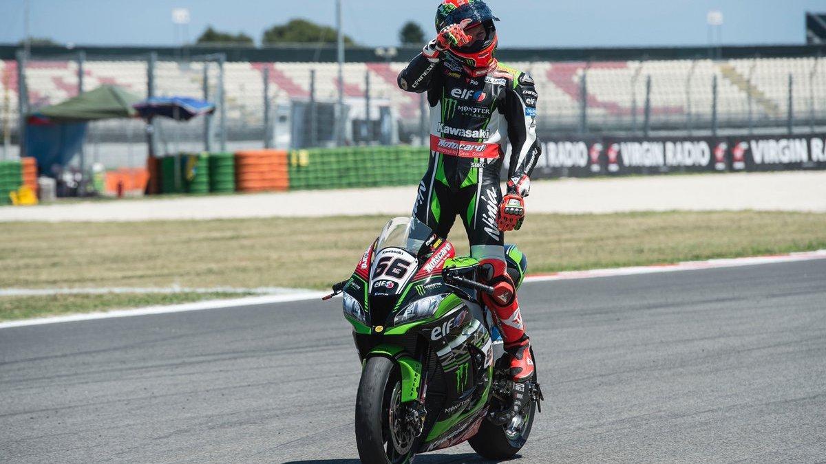 Tom Sykes juara WSBK seri Misano Copyright: Twitter @KRT_WorldSBK