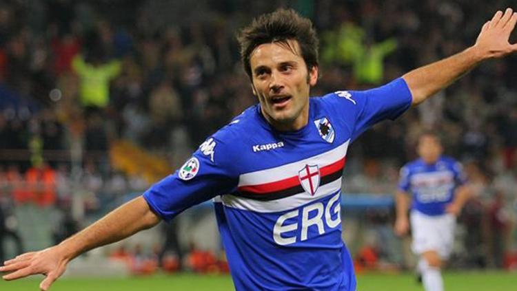 Vicenzo Montella saat membela Sampdoria Copyright: eurosport.com