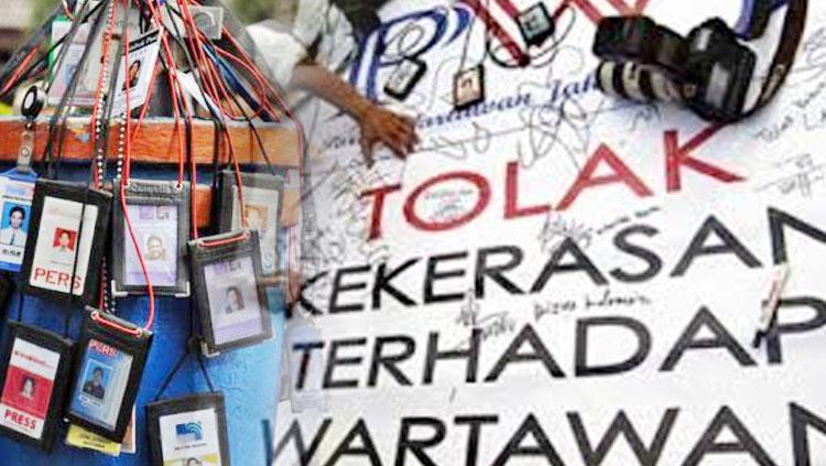 Kekerasan Terhadap Jurnalis. Copyright: Istimewa