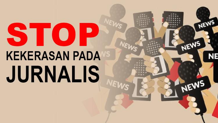 Kekerasan terhadap jurnalis masih terjadi, termasuk di dunia olahraga Indonesia. - INDOSPORT