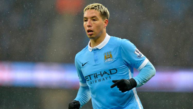 Gelandang Manchester City, Samir Nasri.