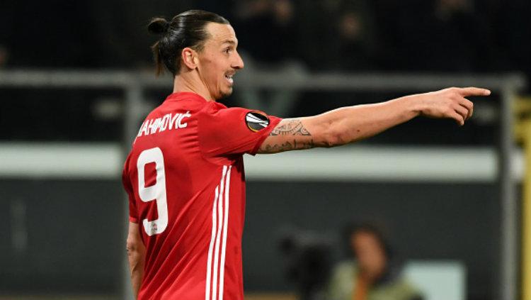 Mantan striker Manchester United, Zlatan Ibrahimovic. Copyright: Etsuo Hara/Getty Images