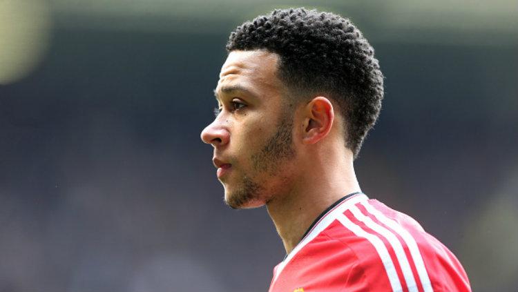 Mantan pemain Manchester United, Memphis Depay. Copyright: Catherine Ivill - AMA/Getty Images