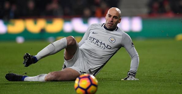 Willy Caballero, segera tinggalkan klubnya Man City untuk bergabung dengan Chelsea. Copyright: 