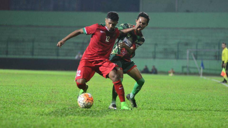 Timnas Indonesia U-19 vs DPFF Malang United. Copyright: Istimewa/PSSI