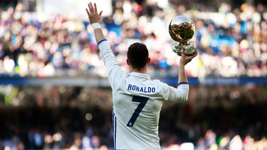 Megabintang Real Madrid, Cristiano Ronaldo. Copyright: 