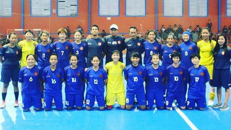 Timnas Futsal Putri. Copyright: www.instagram.com/elastico7ina/